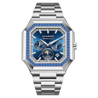 HANBORO Automatic Square Men's Fashion Watch