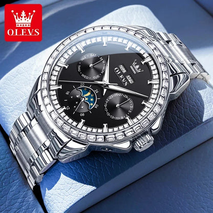 OLEVS 6695 Luxury Men's Multifunctional Watch