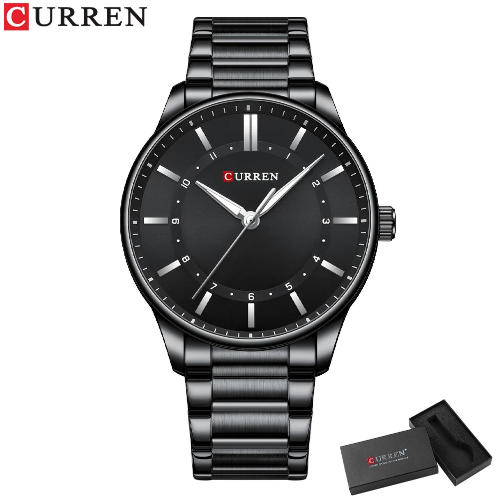 CURREN Men's Luxury Luminous Quartz Watch