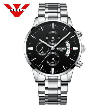 Nibosi Luxury Men's Quartz Watch - Elegant & Durable