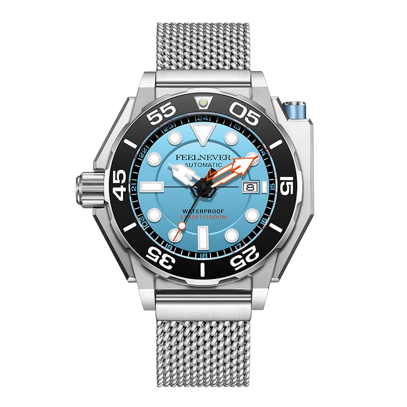 FeelNever Luxury Automatic Men's Watch - Waterproof & Stylish