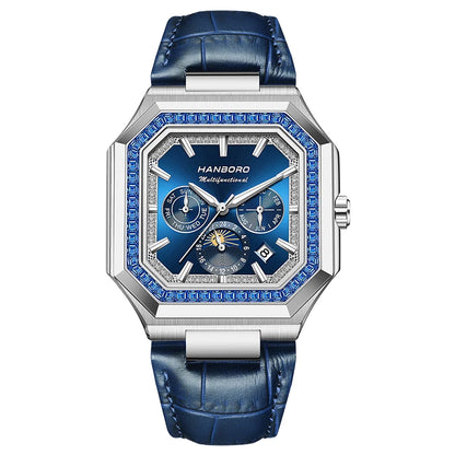HANBORO Automatic Square Men's Fashion Watch