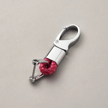 Custom Leather Logo Keychain with Laser Engraving