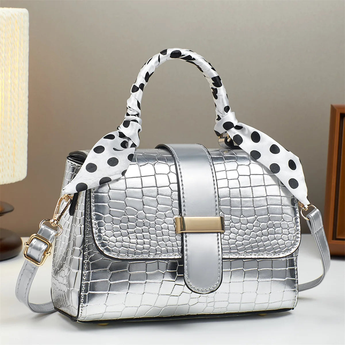 Luxo padrão de pedra bolsa quadrada popular grande capacidade feminina crossbody bolsa de ombro versátil bolsa de couro do plutônio