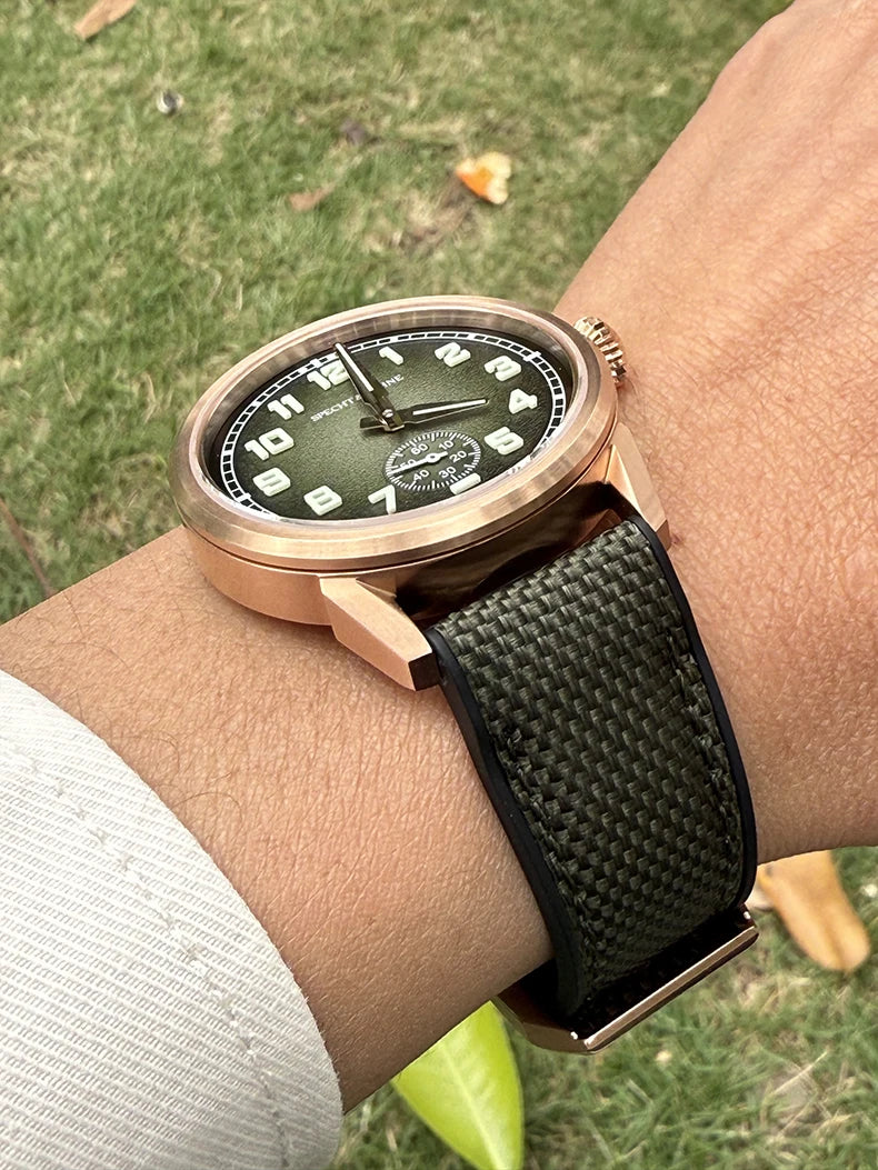 2025 Specht & Söhne Novos Relógios Automáticos Para Homens Top Luxo Esportes Relógios de Pulso C3 Luminoso Cristal de Safira 50M À Prova D 'Água