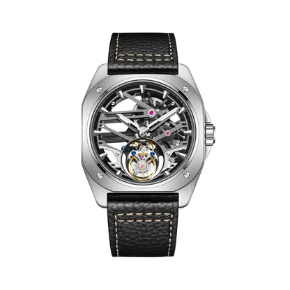 Aesop Luxury Tourbillon Men's Watch - Sapphire Skeleton