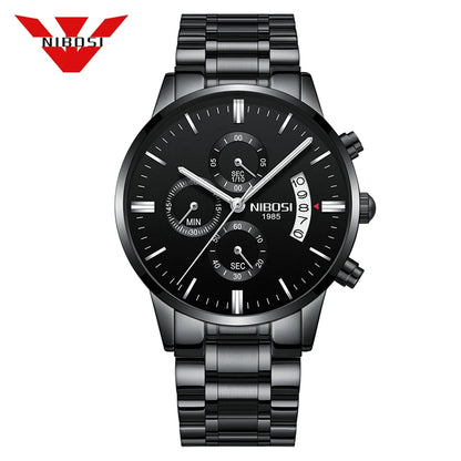 Nibosi Luxury Men's Quartz Watch - Elegant & Durable