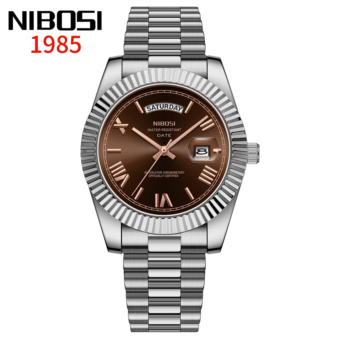 Nibosi Luxury Men's Quartz Watch - Elegant & Durable