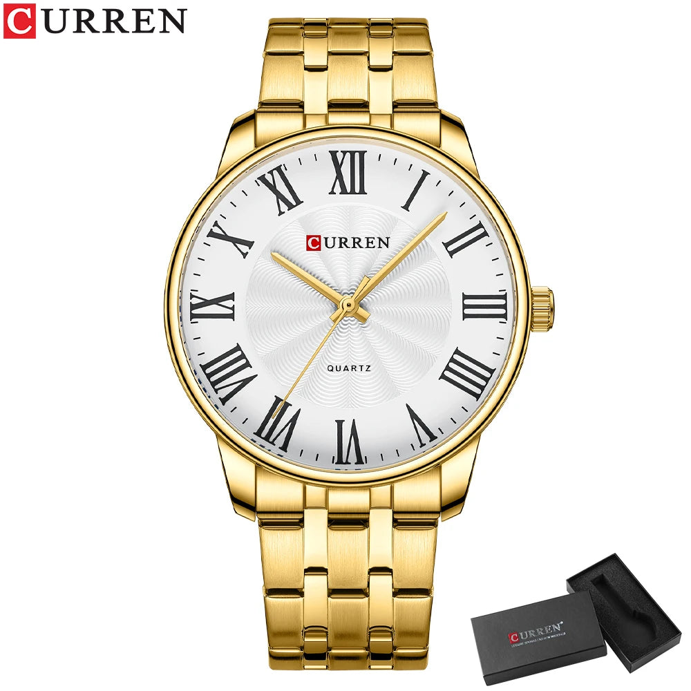 CURREN Ultra-Thin Men's Fashion Quartz Watch