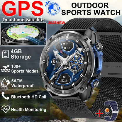 Tactical T-Rex Smartwatch 2025 GPS & Waterproof
