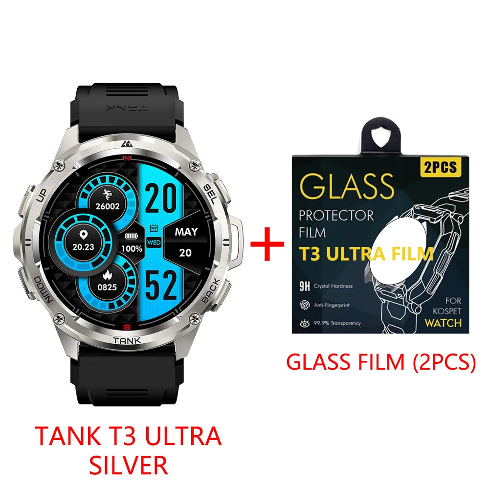 KOSPET TANK T3 Ultra GPS Smartwatch for Men