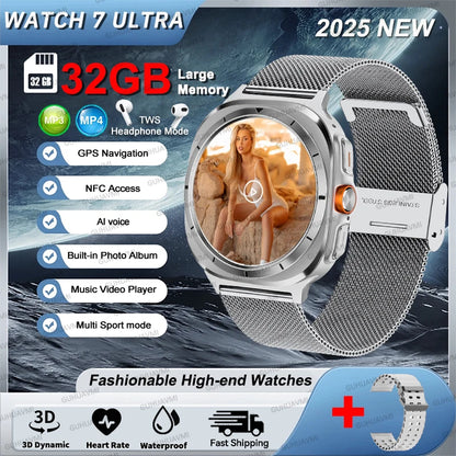 Watch 7 Ultra Smartwatch with 32GB Memory