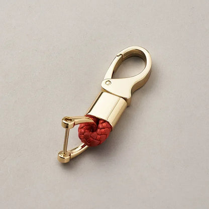 Custom Leather Logo Keychain with Laser Engraving