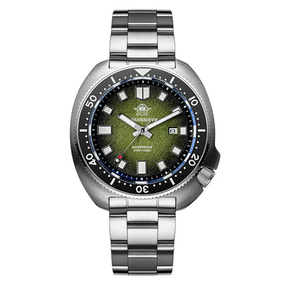ADDIESDIVE Men's 200M Waterproof Sapphire Diver Watch